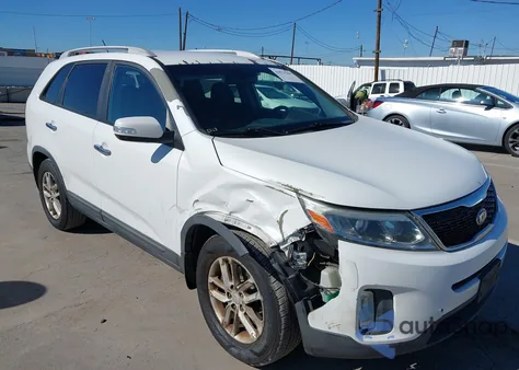 2015 Kia Sorento Lx V6 из США, поврежденный, VIN 5XYKT4A7XFG638522